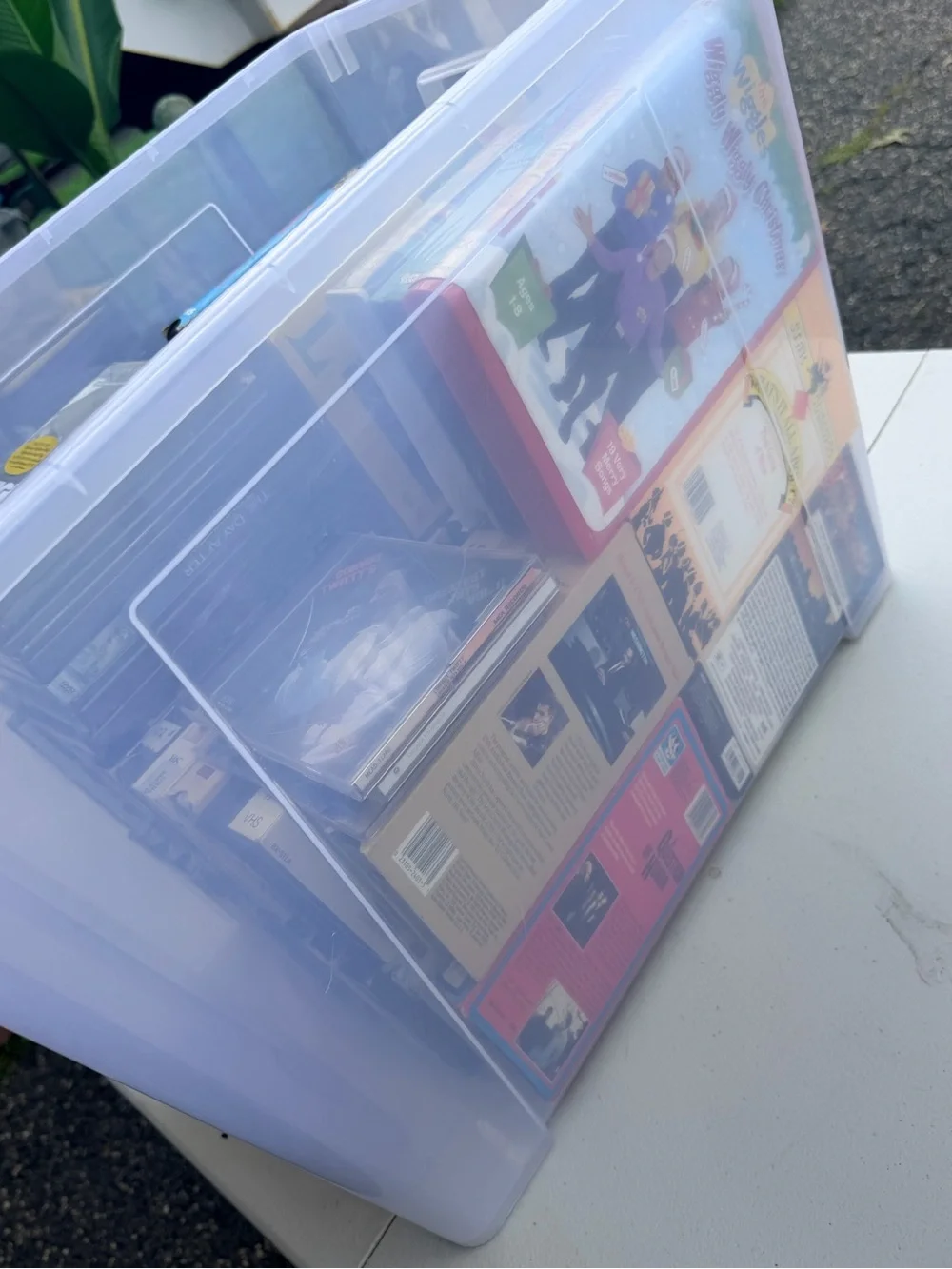Assorted Movie VHS Collection CDs  & DVD vintage 65 Pieces total
